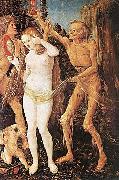 Hans Baldung Grien Three Ages of Woman and Death 1510 Spain oil painting artist